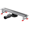 Душовий трап Am.Pm MasterFlow Cut Gradient W01SC-P11-050-01SB (50 см, нержавіюча сталь), Колір виробника: нержавіюча сталь, Доступні розміри: 50, фото 