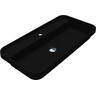 Умывальник Miraggio Ocean 800 Mirastone 8813825 (80x40 см, черный матовый с вкраплением), Доступные размеры: 80 x 40, Цвет производителя: черный матовый с вкраплением, Технология производства: Mirastone, фото 